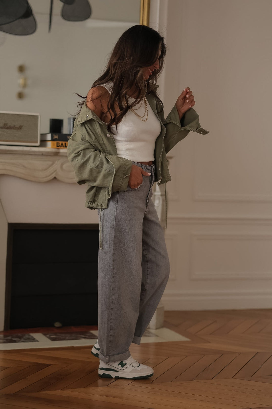Veste Melly Kaki