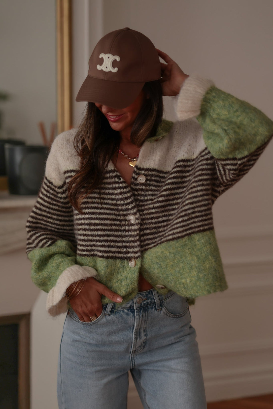 Gilet Wendy vert