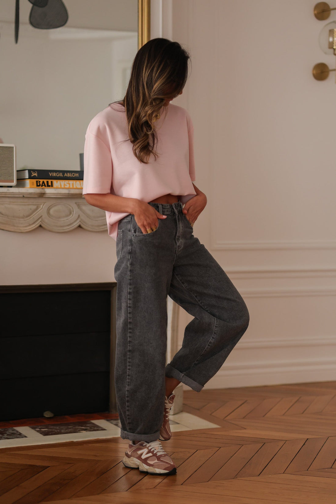 Tee-shirt Charly rose