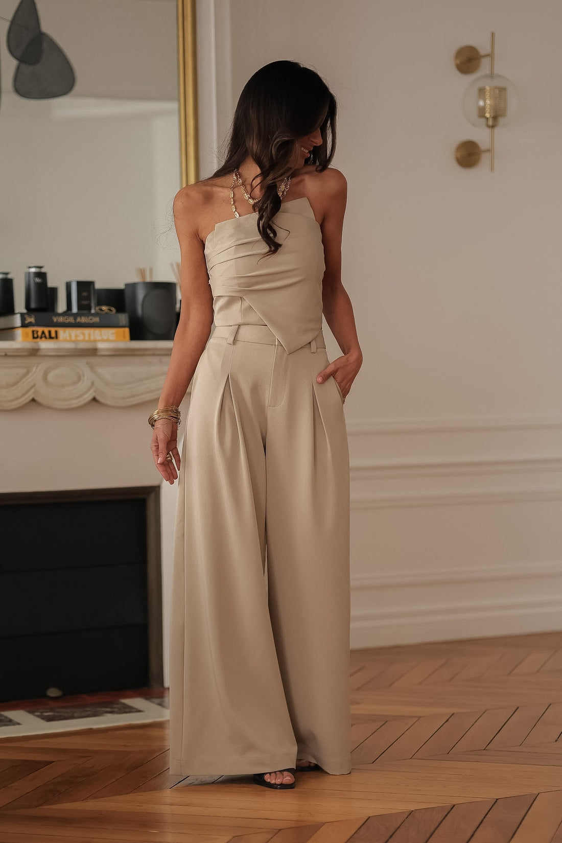 Ensemble Pia beige