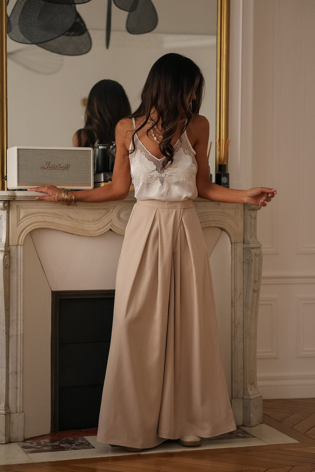 Pantalon Iris beige