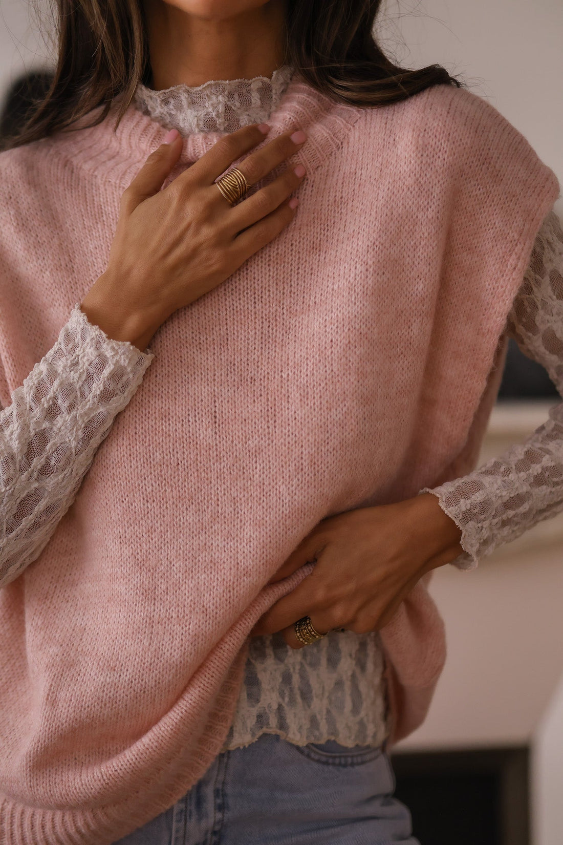 Pull Chloé rose