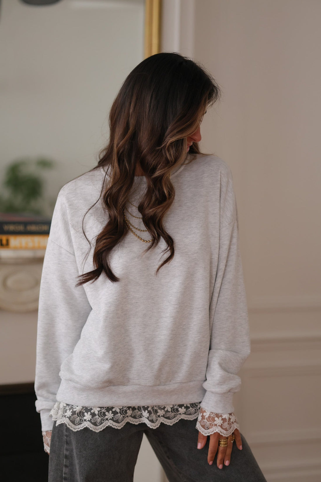 Sweat Tommy gris