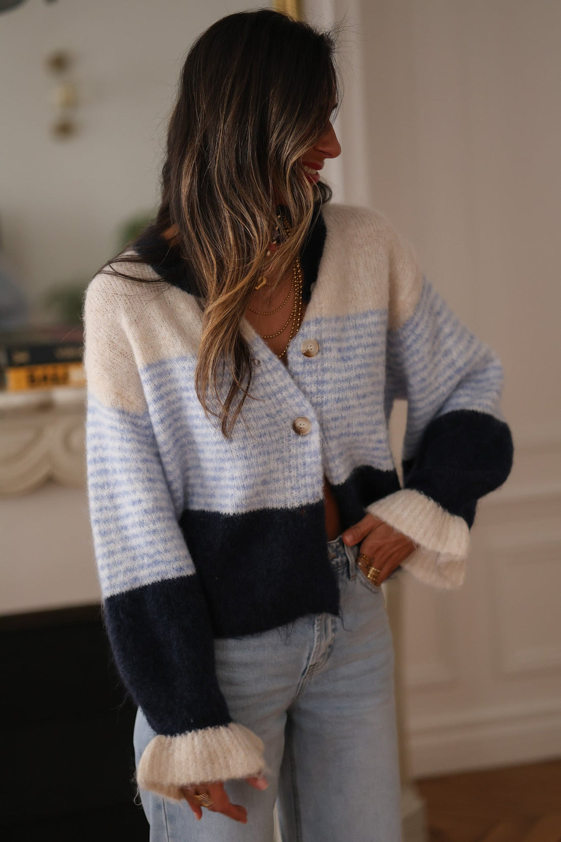 Gilet Wendy bleu
