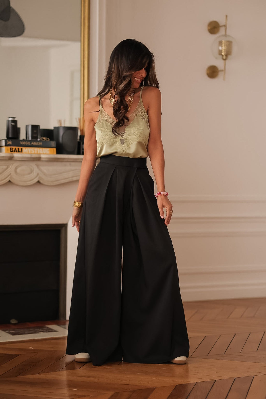 Pantalon Iris noir