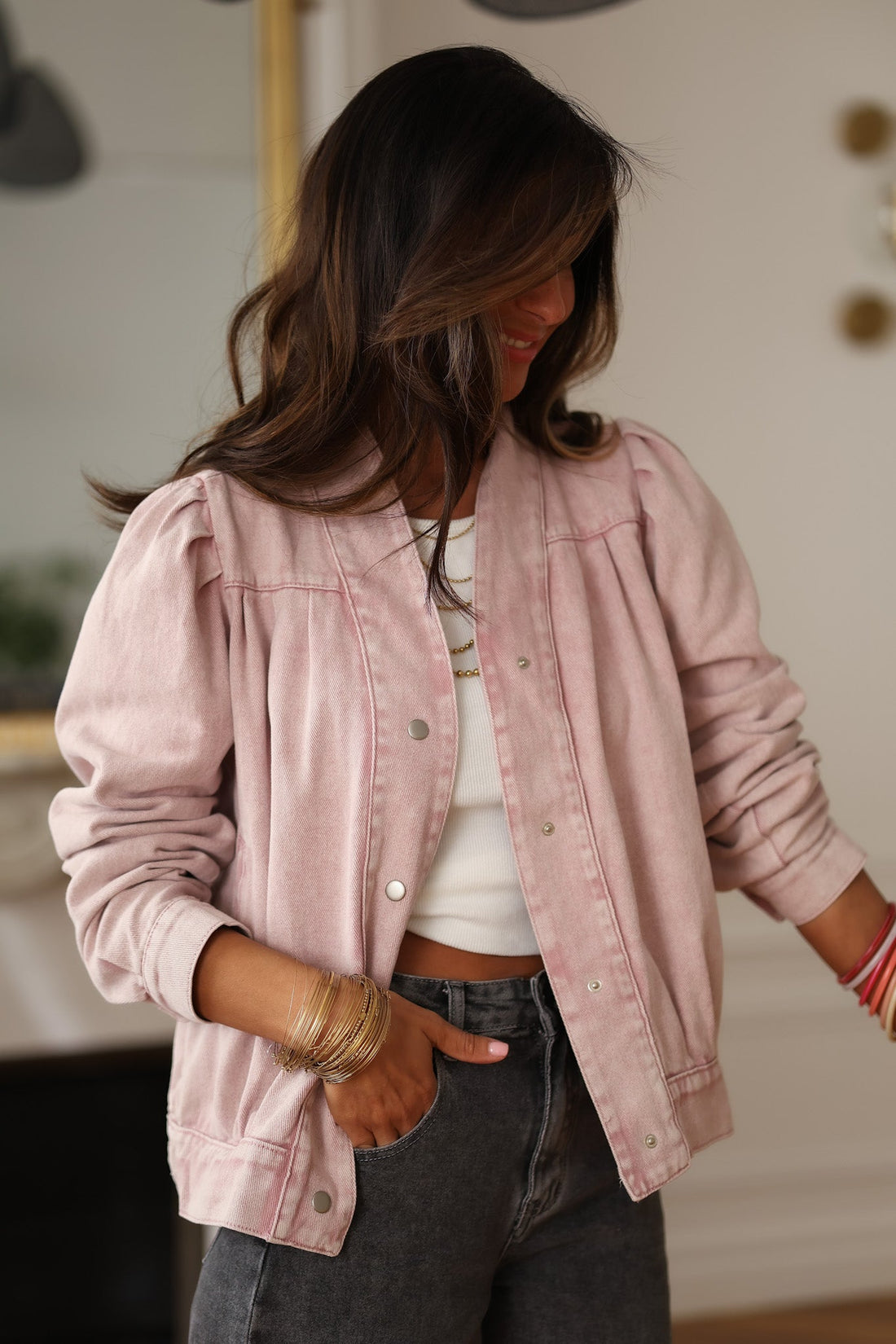 Veste Alma rose