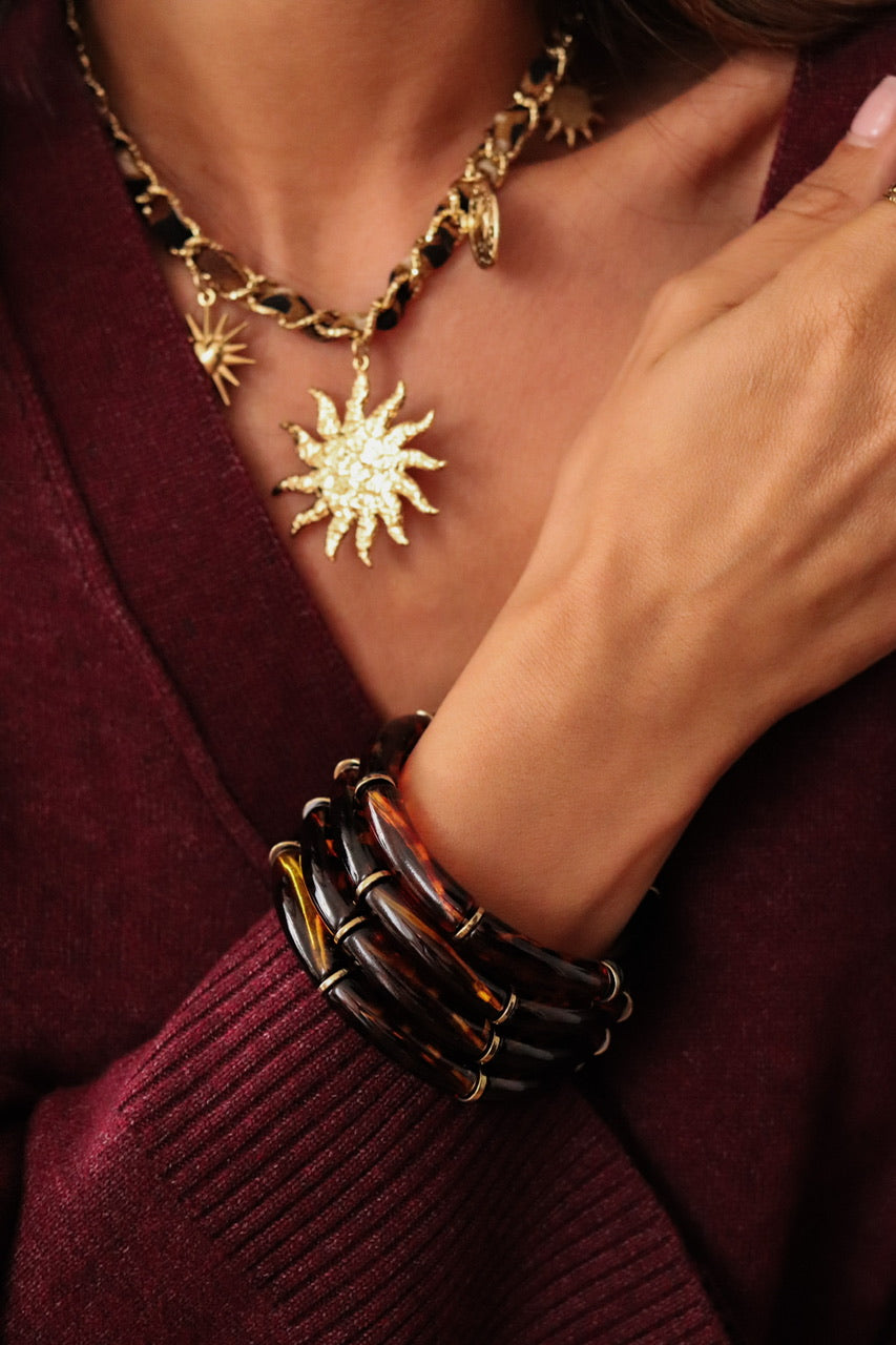 Bracelet Ambre léo