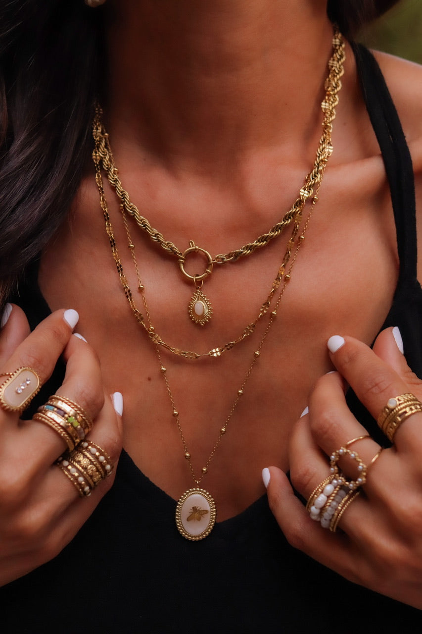Collier Mirage blanc