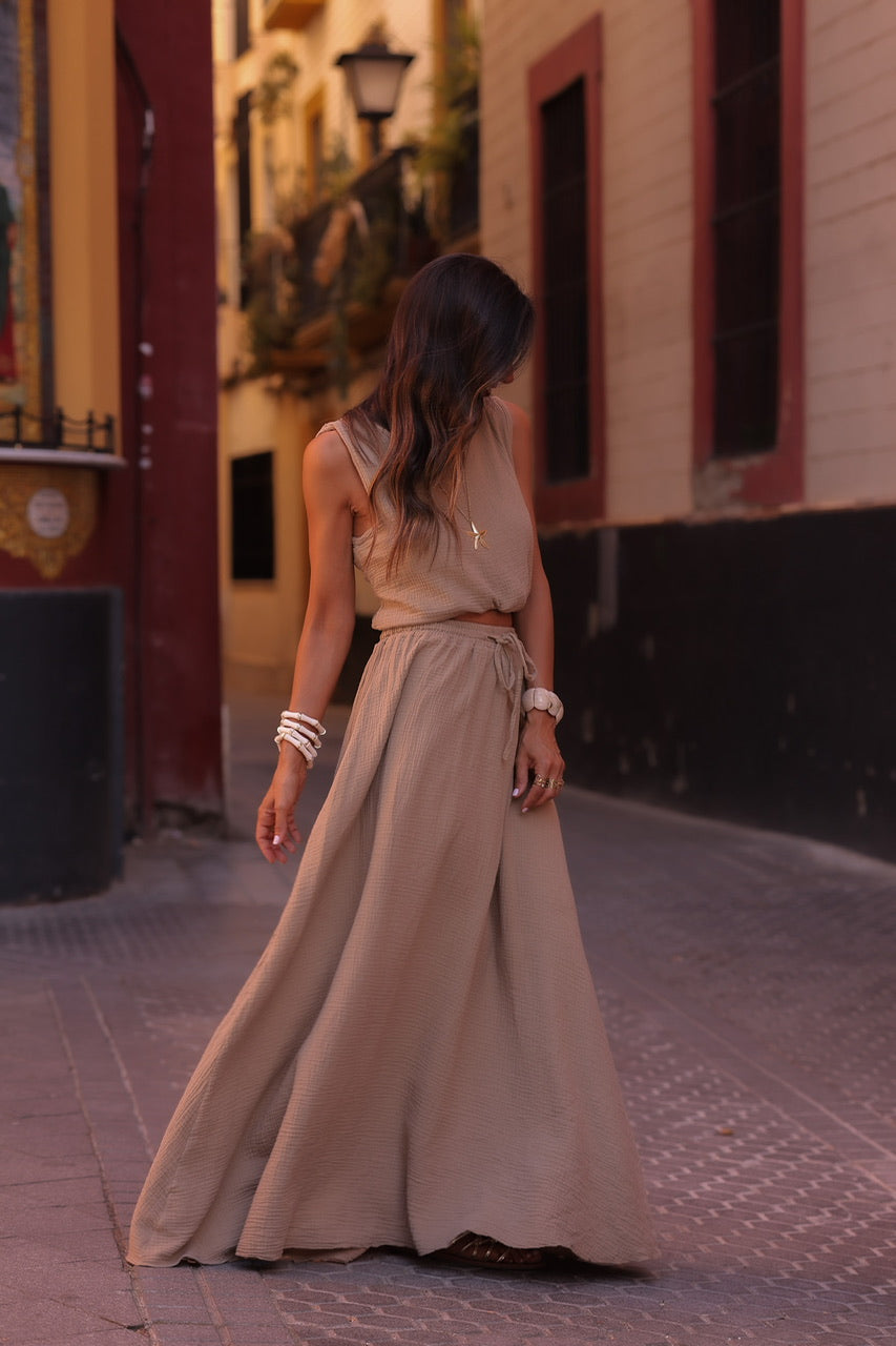 Ensemble Esmée taupe